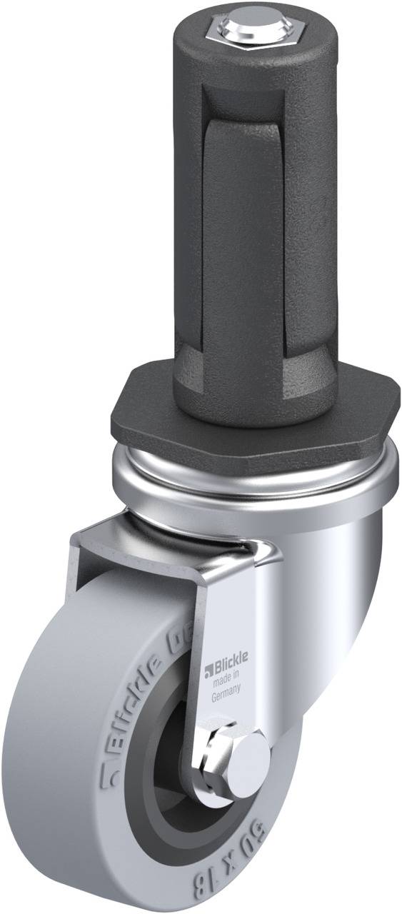 Blickle 847963 LRA-VPA 50G-ER03 Kółko skrętne Średnica koła: 50 mm Maksymalne obciążenie: 40 kg 1 szt. - obrazek 1