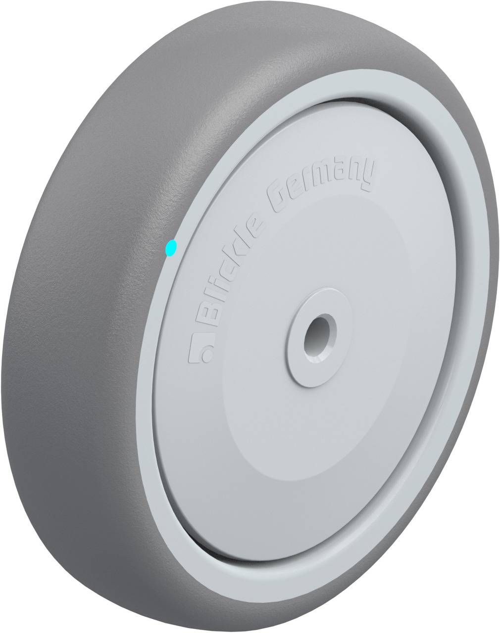Blickle 610048 TPA 126/8KFD Koło do dużych obciążeń Średnica koła: 125 mm Maksymalne obciążenie: 125 kg 1 szt. - obrazek 1
