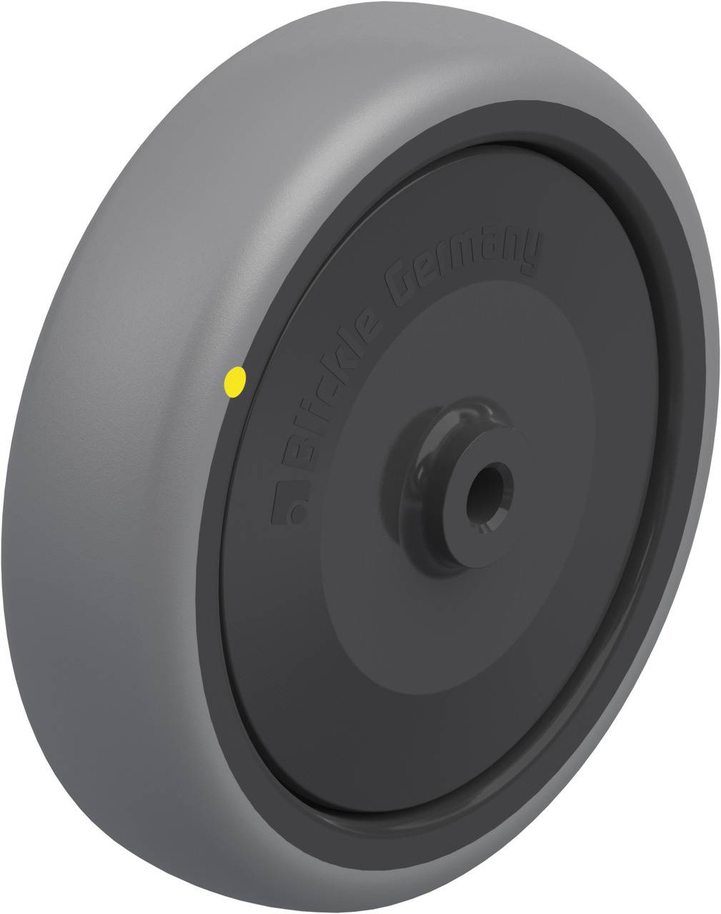Blickle 849844 TPA 127/8KF-ELS Koło do dużych obciążeń Średnica koła: 125 mm Maksymalne obciążenie: 80 kg 1 szt. - obrazek 1