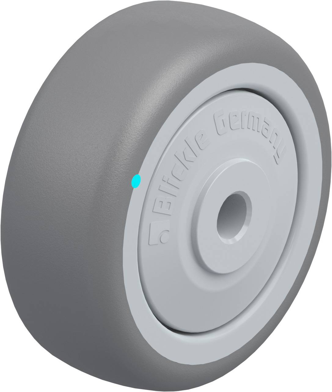 Blickle 613190 TPA 50/6KFD Koło do dużych obciążeń Średnica koła: 50 mm Maksymalne obciążenie: 50 kg 1 szt. - obrazek 1