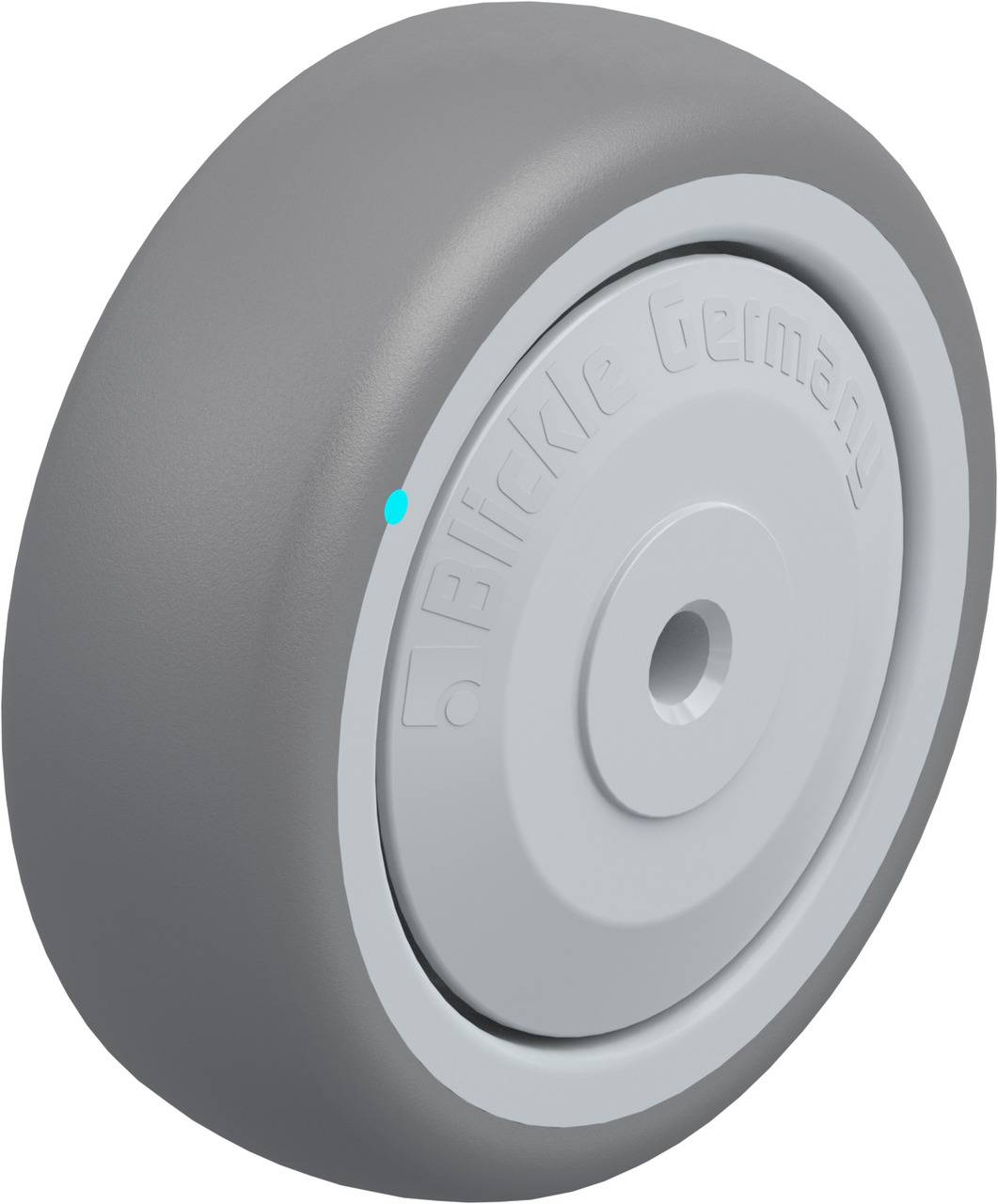 Blickle 613307 TPA 75/6KFD Koło do dużych obciążeń Średnica koła: 75 mm Maksymalne obciążenie: 75 kg 1 szt. - obrazek 1