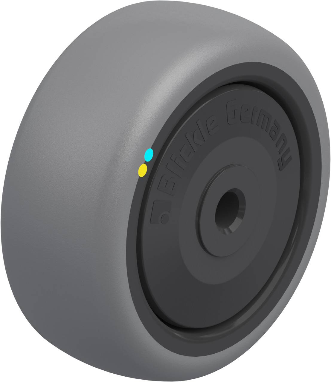 Blickle 614164 TPA 80/8KFD-ELS Koło do dużych obciążeń Średnica koła: 80 mm Maksymalne obciążenie: 65 kg 1 szt. - obrazek 1