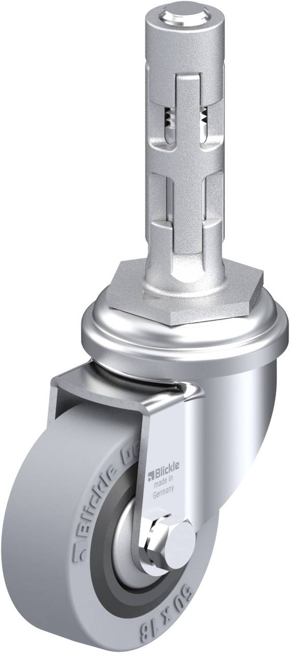 Blickle 751137 LRA-VPA 50G-FA-E01 Kółko skrętne Średnica koła: 50 mm Maksymalne obciążenie: 40 kg 1 szt. - obrazek 1