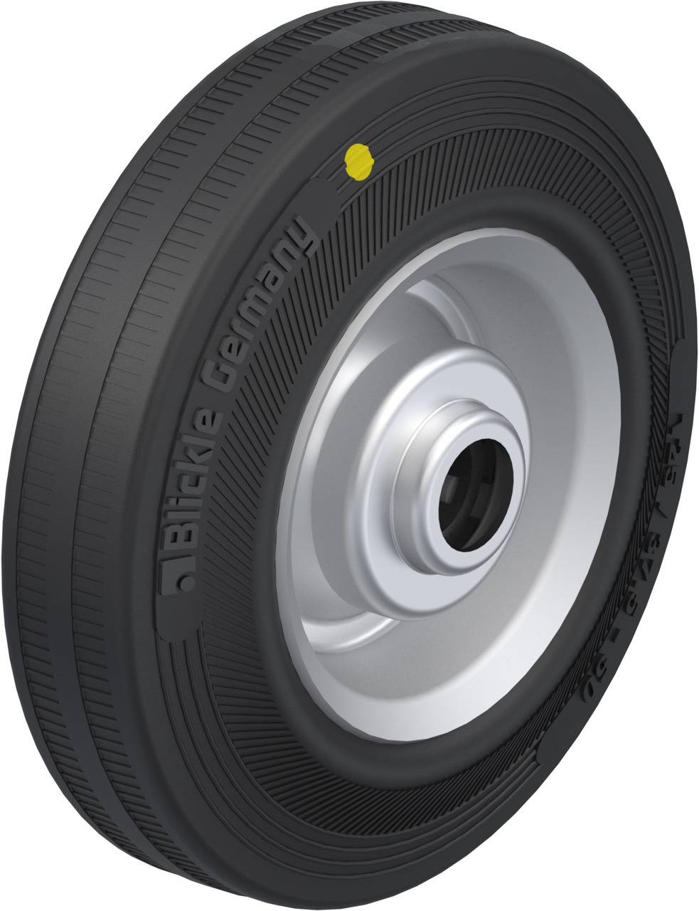 Blickle 54718 V 125/15R-EL Koło do dużych obciążeń Średnica koła: 125 mm Maksymalne obciążenie: 100 kg 1 szt. - obrazek 1