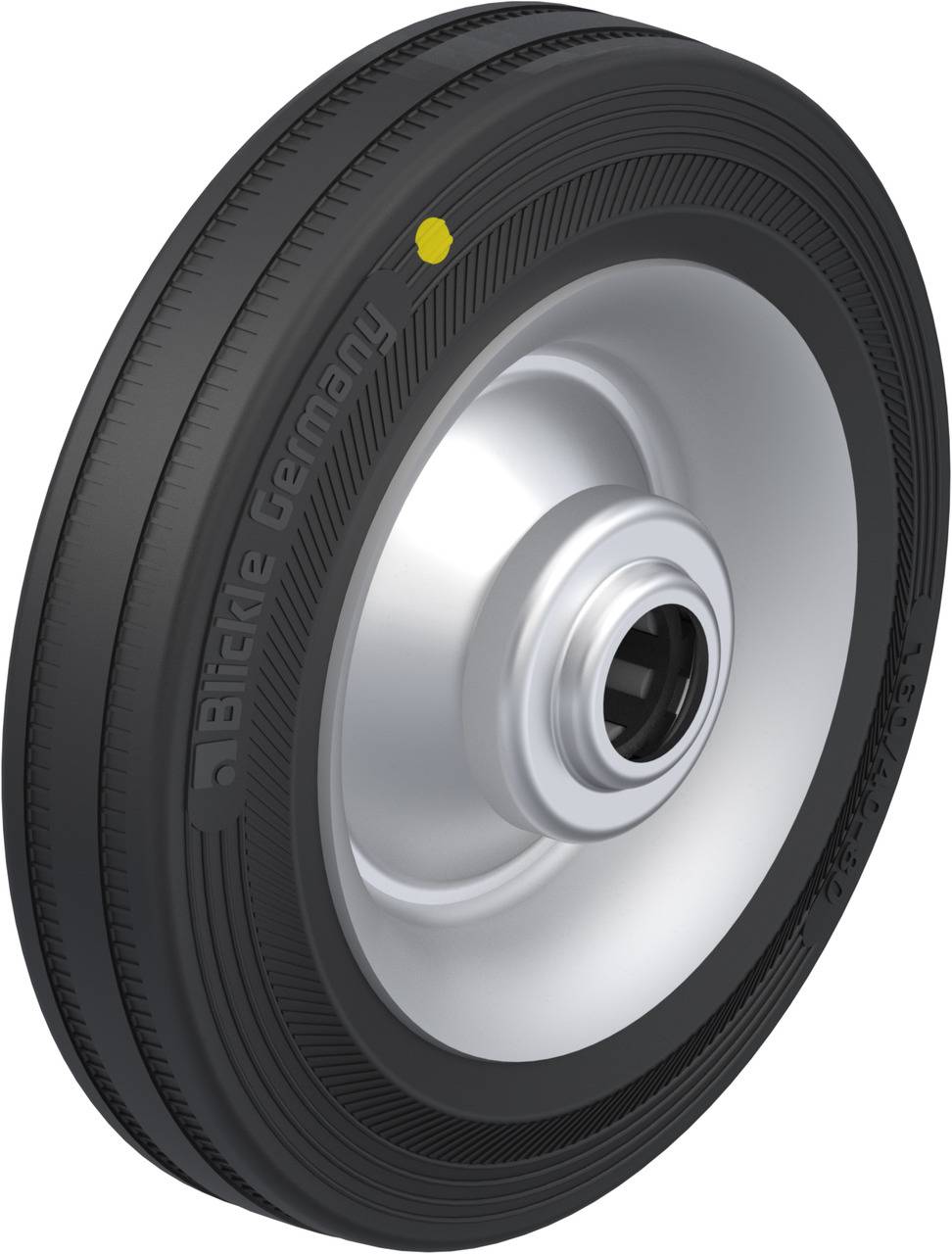 Blickle 60061 V 162/20R-EL Koło do dużych obciążeń Średnica koła: 160 mm Maksymalne obciążenie: 135 kg 1 szt. - obrazek 1