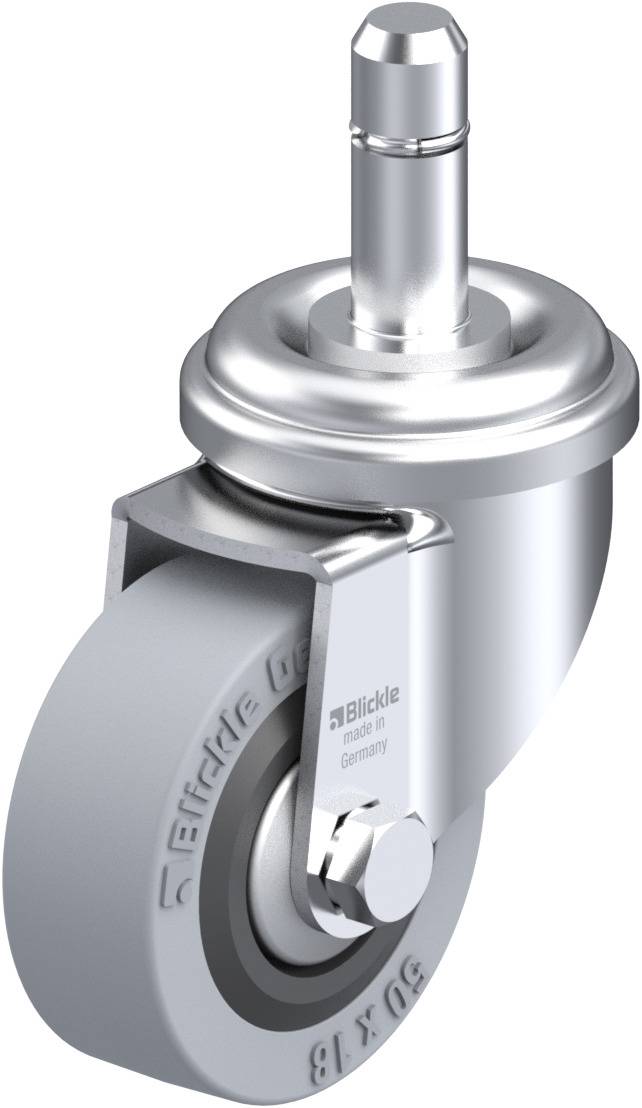 Blickle 343301 LRA-VPA 50G-FA-ES Kółko skrętne Średnica koła: 50 mm Maksymalne obciążenie: 40 kg 1 szt. - obrazek 1