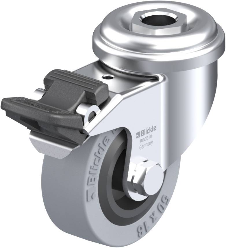Blickle 226761 LRA-VPA 50G-FI Kółko skrętne z hamulcem Średnica koła: 50 mm Maksymalne obciążenie: 40 kg 1 szt. - obrazek 1