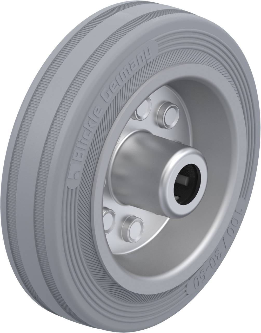Blickle 331546 VE 100/12R-SG Koło do dużych obciążeń Średnica koła: 100 mm Maksymalne obciążenie: 70 kg 1 szt. - obrazek 1