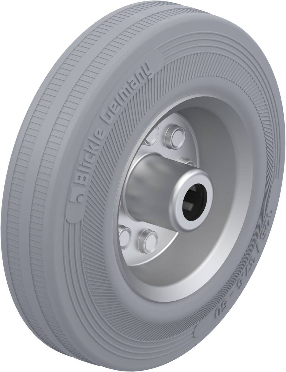 Blickle 331553 VE 125/12R-SG Koło do dużych obciążeń Średnica koła: 125 mm Maksymalne obciążenie: 100 kg 1 szt. - obrazek 1