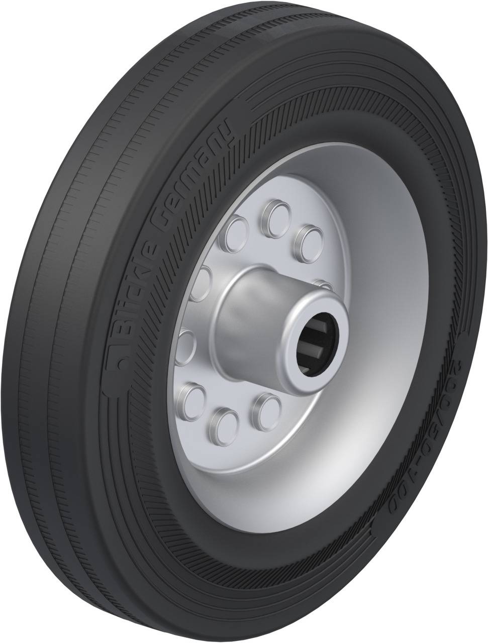 Blickle 277699 VE 200/20R Koło do dużych obciążeń Średnica koła: 200 mm Maksymalne obciążenie: 205 kg 1 szt. - obrazek 1