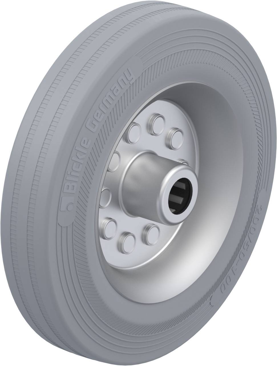 Blickle 278903 VE 200/20R-SG Koło do dużych obciążeń Średnica koła: 200 mm Maksymalne obciążenie: 205 kg 1 szt. - obrazek 1