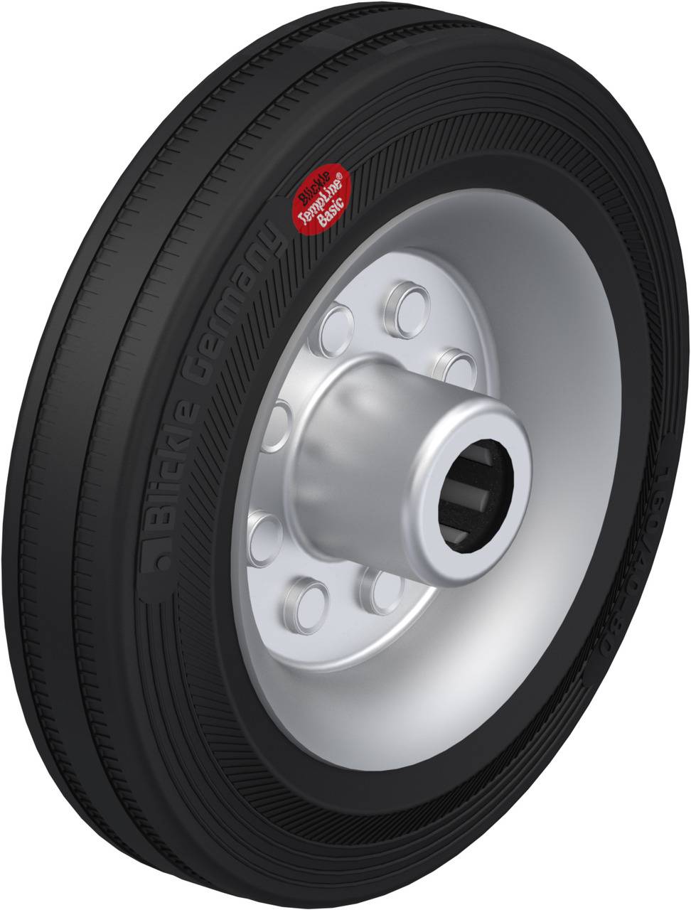 Blickle 587113 VEHI 160/20R Koło do dużych obciążeń Średnica koła: 160 mm Maksymalne obciążenie: 120 kg 1 szt. - obrazek 1