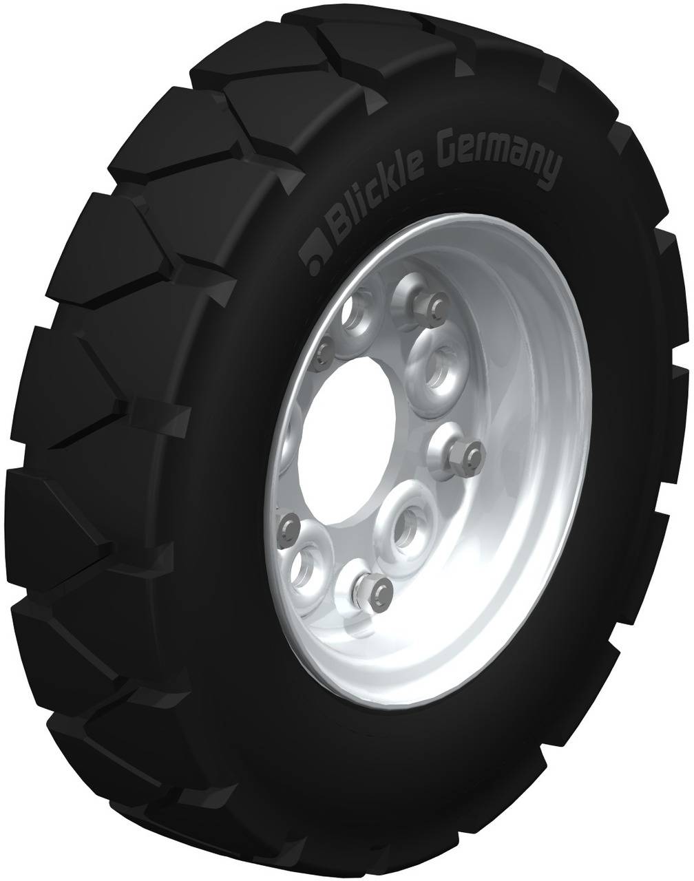 Blickle 264119 VLEA 410/5 Koło kołnierzowe Średnica koła: 405 mm Maksymalne obciążenie: 950 kg 1 szt. - obrazek 1