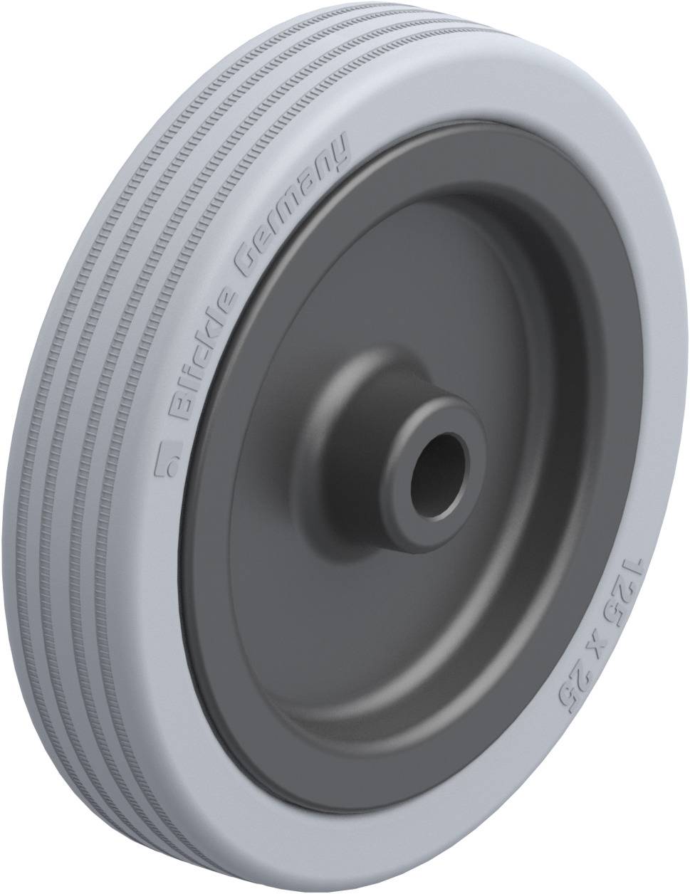 Blickle 105098 VPA 125/12G Koło z tworzywa sztucznego Średnica koła: 125 mm Maksymalne obciążenie: 100 kg 1 szt. - obrazek 1