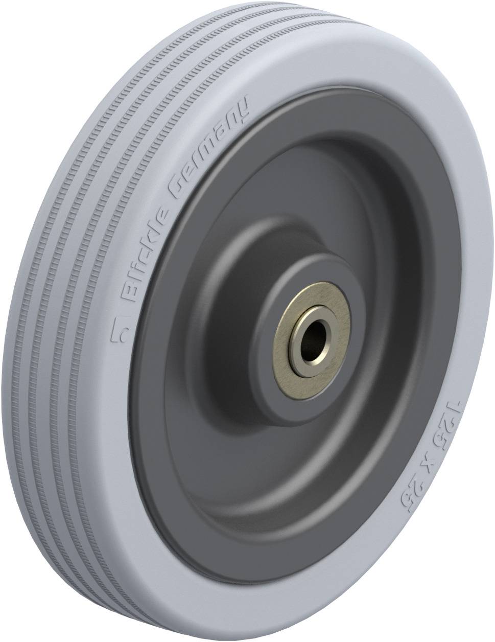 Blickle 105106 VPA 125/8K Koło z tworzywa sztucznego Średnica koła: 125 mm Maksymalne obciążenie: 100 kg 1 szt. - obrazek 1
