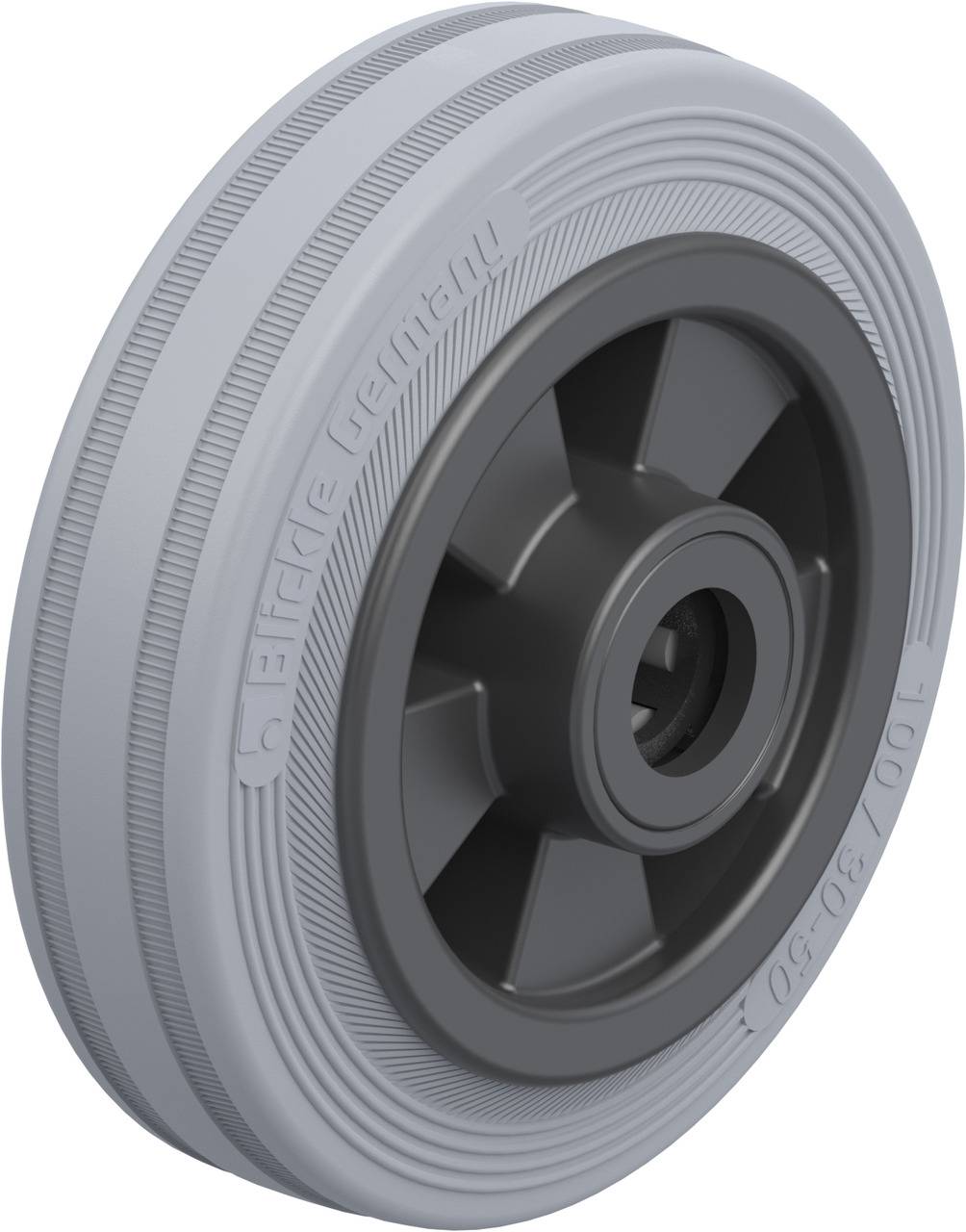 Blickle 567826 VPP 100/12R-SG Koło do dużych obciążeń Średnica koła: 100 mm Maksymalne obciążenie: 70 kg 1 szt. - obrazek 1