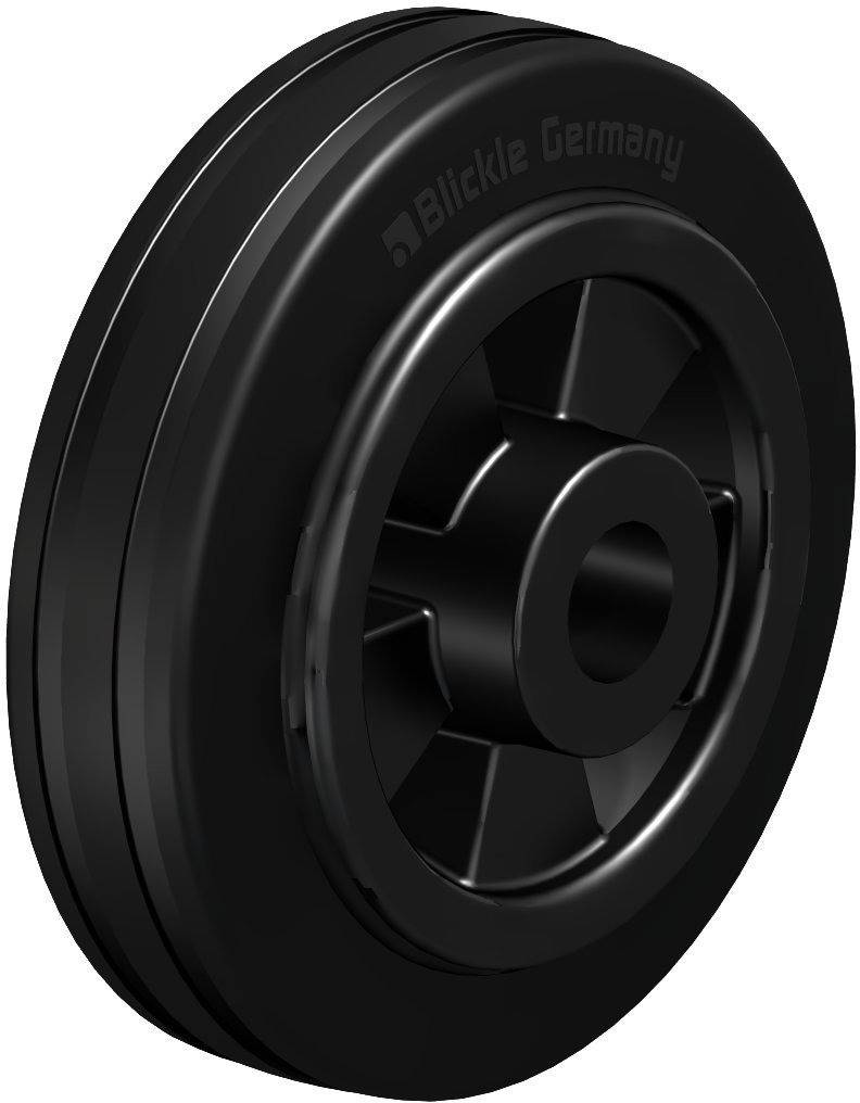 Blickle 36327 VPP 100/15R Koło do dużych obciążeń Średnica koła: 100 mm Maksymalne obciążenie: 70 kg 1 szt. - obrazek 1