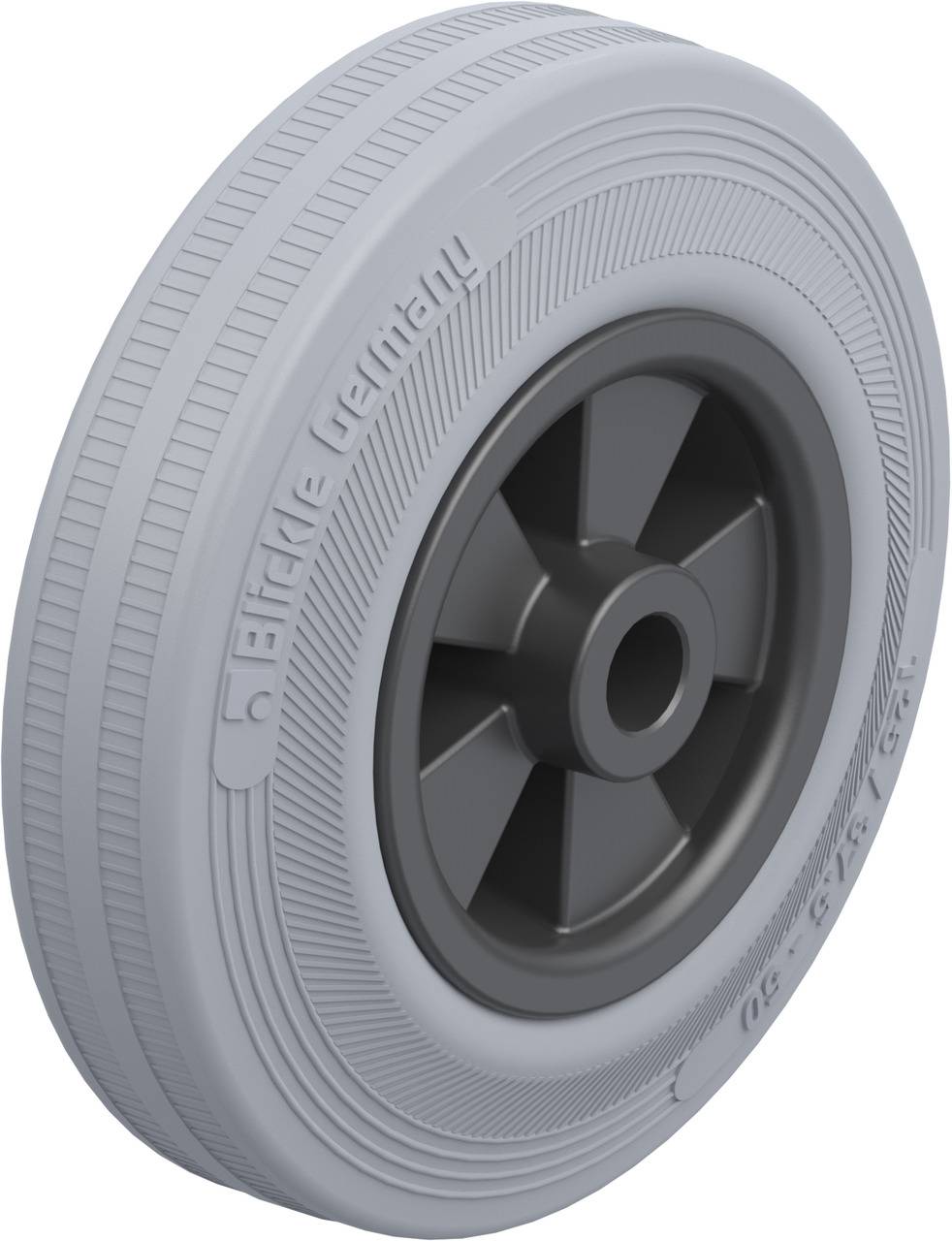 Blickle 67876 VPP 125/12G-SG Koło do dużych obciążeń Średnica koła: 125 mm Maksymalne obciążenie: 100 kg 1 szt. - obrazek 1