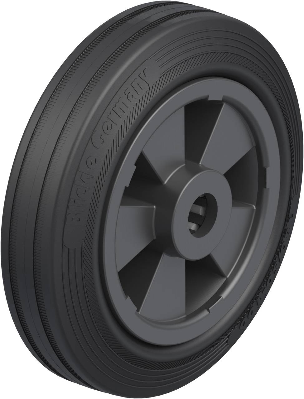 Blickle 20768 VPP 180/20R Koło do dużych obciążeń Średnica koła: 180 mm Maksymalne obciążenie: 170 kg 1 szt. - obrazek 1