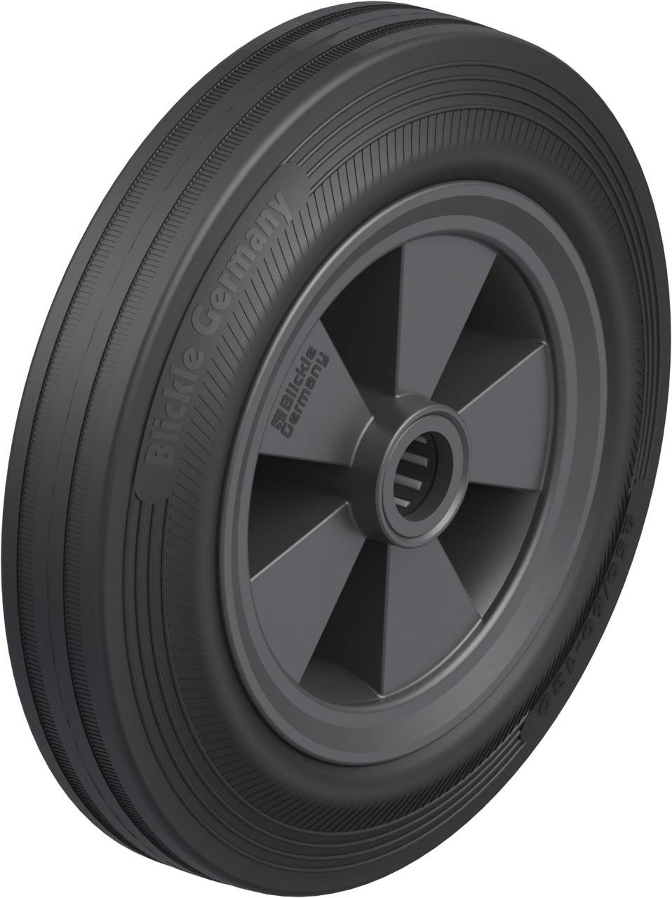 Blickle 34421 VPP 250/25R Koło do dużych obciążeń Średnica koła: 250 mm Maksymalne obciążenie: 295 kg 1 szt. - obrazek 1