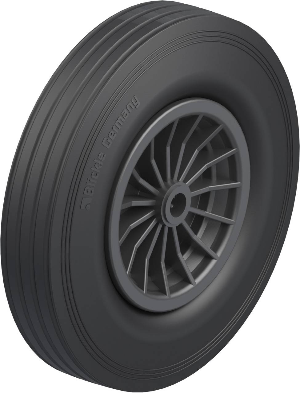 Blickle 263137 VPP 400/25R Koło do dużych obciążeń Średnica koła: 400 mm Maksymalne obciążenie: 350 kg 1 szt. - obrazek 1