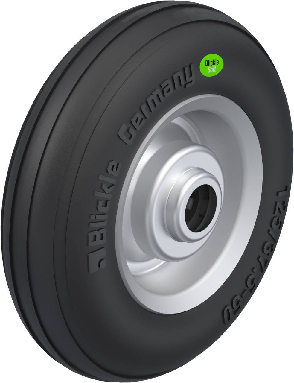 Blickle 529230 VW 125/15R Koło do dużych obciążeń Średnica koła: 125 mm Maksymalne obciążenie: 50 kg 1 szt. - obrazek 1