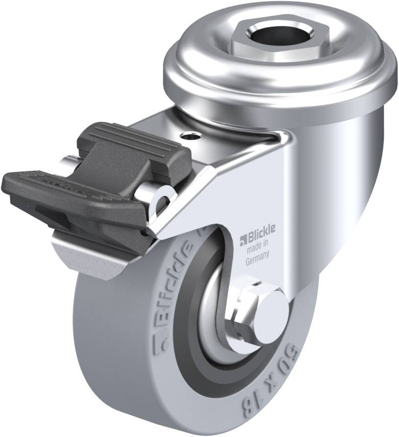 Blickle 283408 LRA-VPA 50G-FI-FA Kółko skrętne z hamulcem Średnica koła: 50 mm Maksymalne obciążenie: 40 kg 1 szt. - obrazek 1