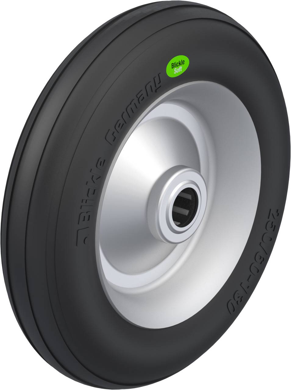 Blickle 529578 VW 252/25R Koło do dużych obciążeń Średnica koła: 250 mm Maksymalne obciążenie: 160 kg 1 szt. - obrazek 1