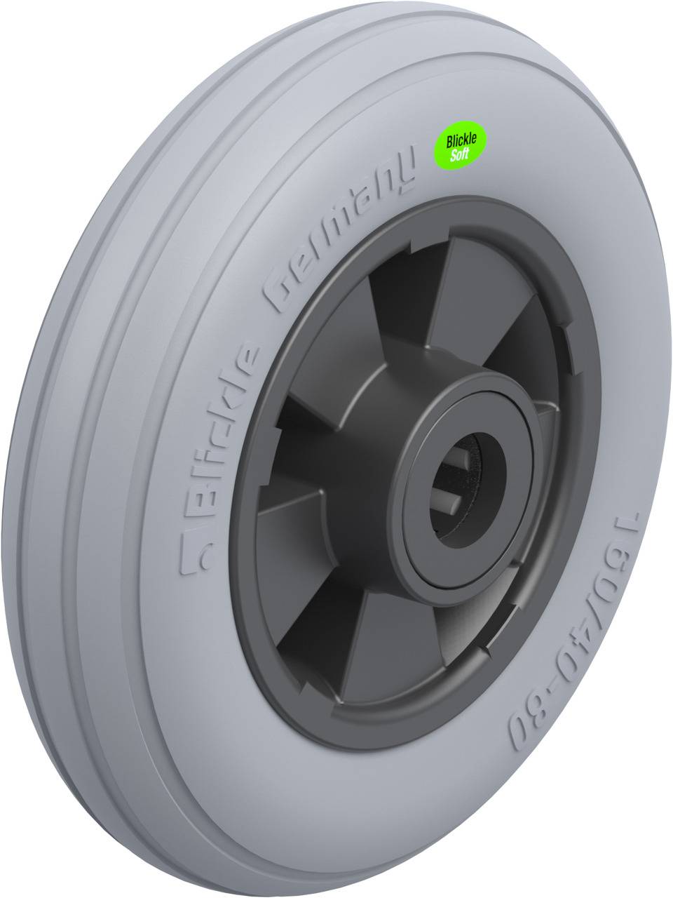 Blickle 844093 VWPP 160/20R-SG Koło do dużych obciążeń Średnica koła: 160 mm Maksymalne obciążenie: 70 kg 1 szt. - obrazek 1