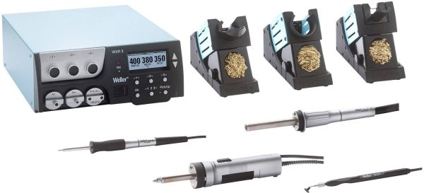 Stacja odsysająca Weller WXR 3032 T0053503699N 420 W, 600 W 100 – 450 °C zaw. podstawkę, zaw. grot lutowniczy, zaw. odsy