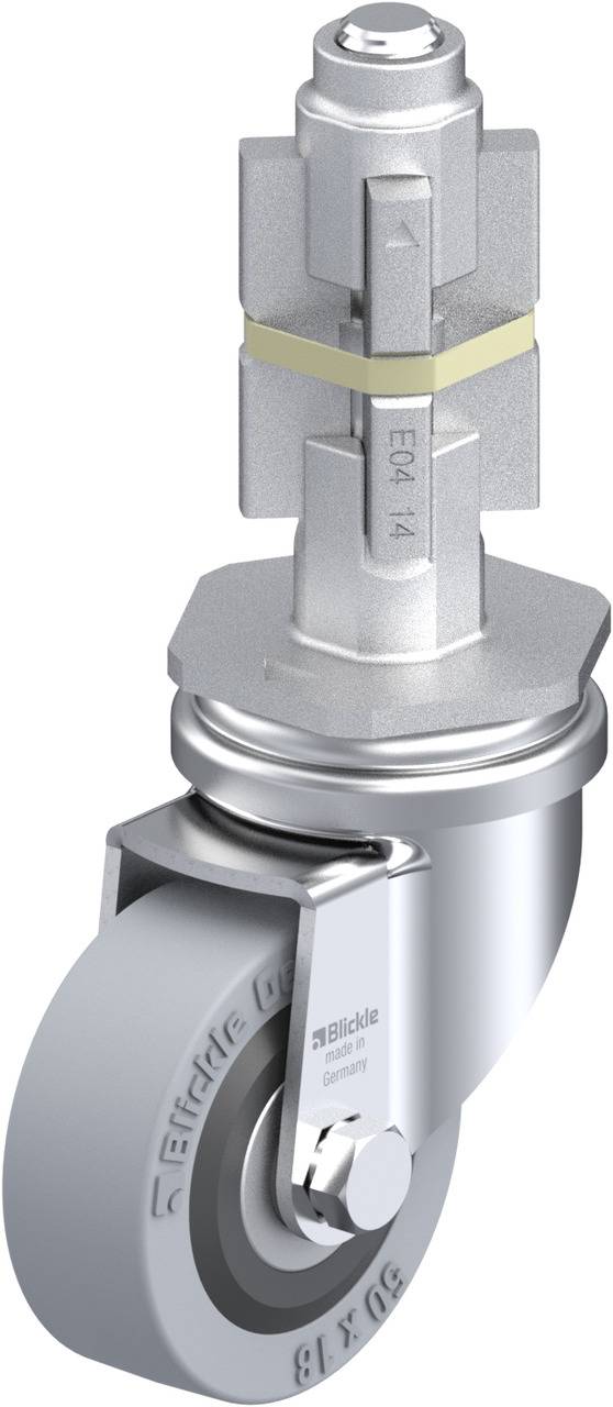 Blickle 297556 LRA-VPA 50K-E04 Kółko skrętne Średnica koła: 50 mm Maksymalne obciążenie: 40 kg 1 szt. - obrazek 1