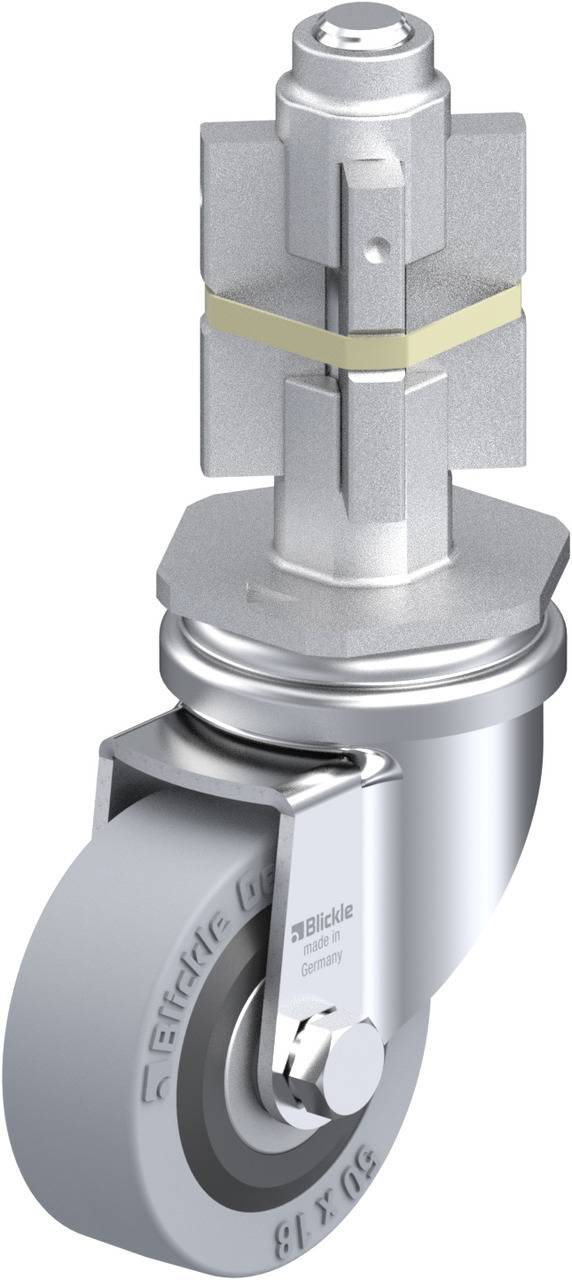 Blickle 315218 LRA-VPA 50K-E05 Kółko skrętne Średnica koła: 50 mm Maksymalne obciążenie: 40 kg 1 szt. - obrazek 1