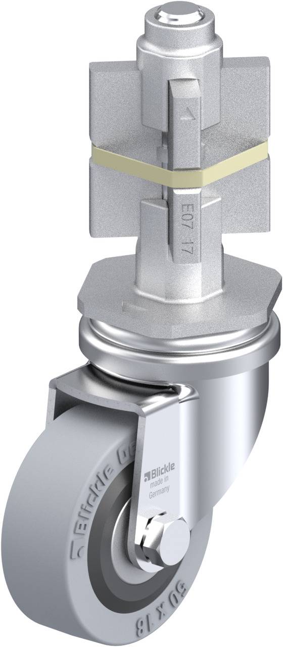 Blickle 623470 LRA-VPA 50K-E07 Kółko skrętne Średnica koła: 50 mm Maksymalne obciążenie: 40 kg 1 szt. - obrazek 1