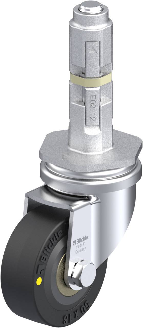 Blickle 712307 LRA-VPA 50K-EL-E02 Kółko skrętne Średnica koła: 50 mm Maksymalne obciążenie: 30 kg 1 szt. - obrazek 1