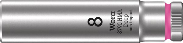 Wera 8790 HMA Deep Außen-6-kant 05004505001 Nasadka 8 mm 1 szt. 1/4″