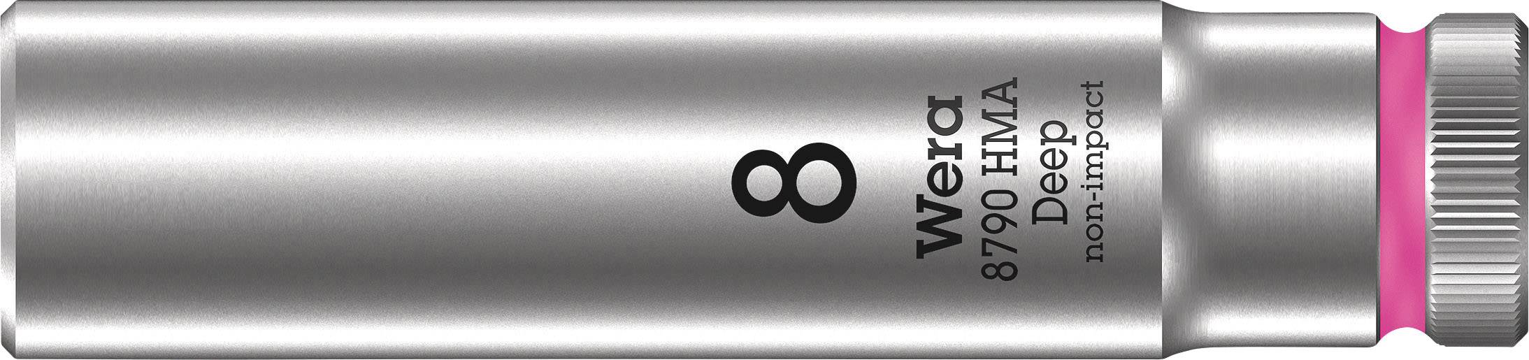 Wera 8790 HMA Deep Außen-6-kant 05004505001 Nasadka 8 mm 1 szt. 1/4" - obrazek 1