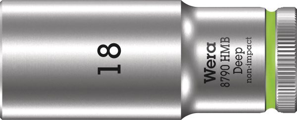 Wera Wera Werk 05004540001 sześciokąt Nasadka 18 mm 3/8″ 18 mm 1 szt. 3/8″