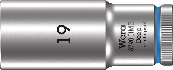 Wera Wera Werk 05004541001 3/8″ (10 mm) Nasadka funkcja hold 19 mm 3/8″ 19 mm 1 szt. 3/8″