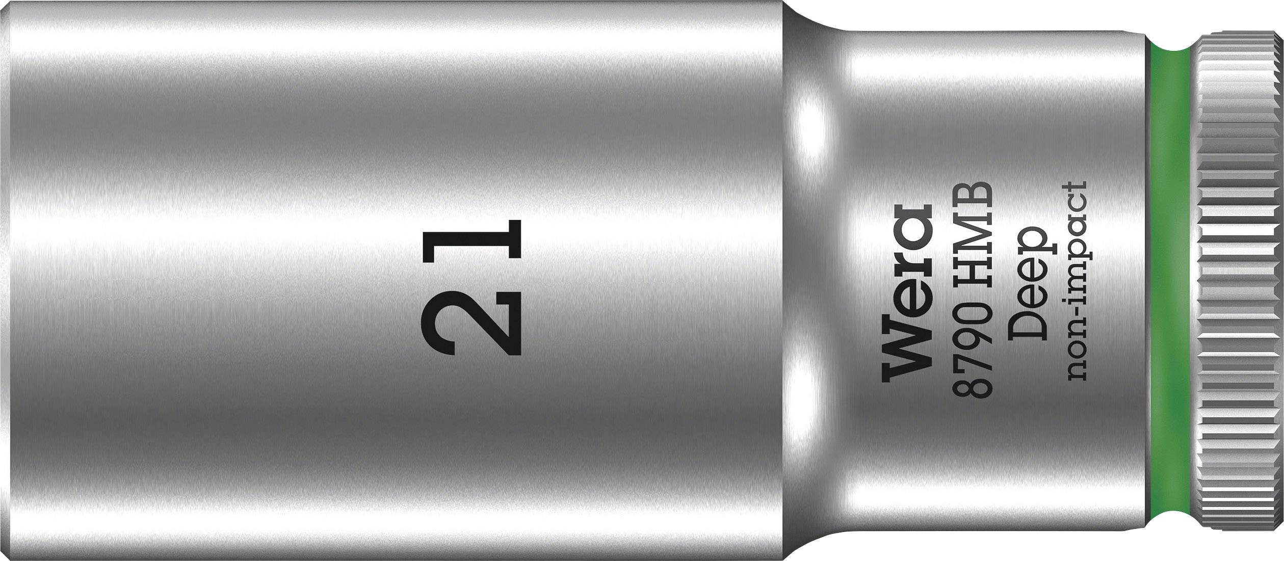 Wera Wera Werk 05004543001 zewnętrzny sześciokąt Nasadka 21 mm 3/8" 21 mm 1 szt. 3/8" - obrazek 1