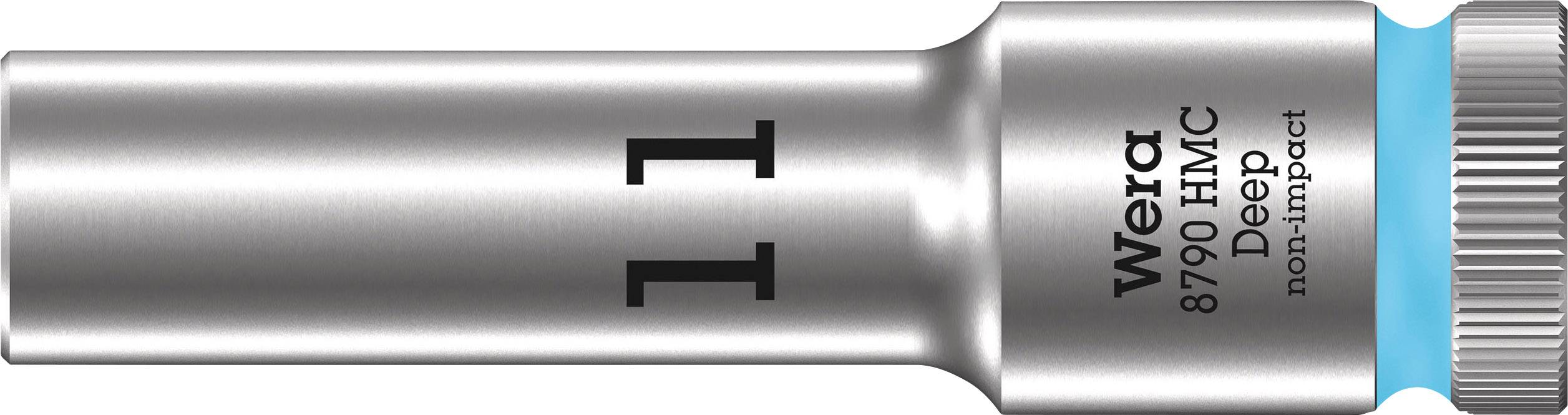 Wera 8790 HMC Deep Außen-6-kant 05004551001 Nasadka 11 mm 1 szt. 1/2" - obrazek 1