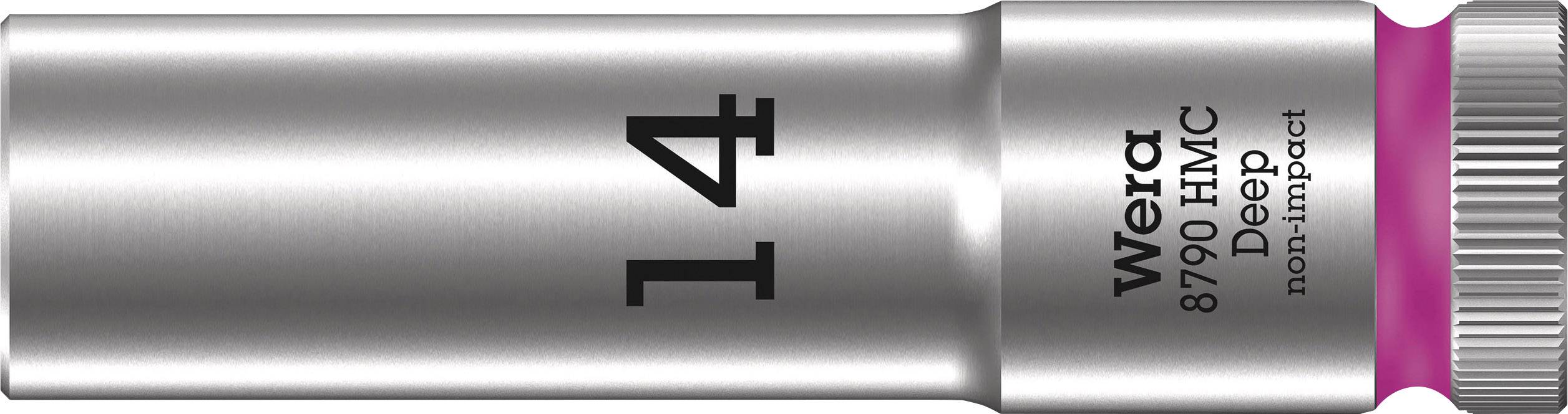 Wera 8790 HMC Deep Außen-6-kant 05004554001 sześciokąt Nasadka 14 mm 1/2" 14 mm 1 szt. 1/2" - obrazek 1