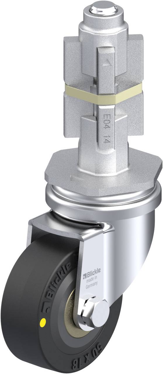 Blickle 416891 LRA-VPA 50K-EL-E04 Kółko skrętne Średnica koła: 50 mm Maksymalne obciążenie: 30 kg 1 szt. - obrazek 1