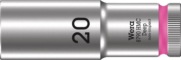 Wera Wera Werk 05004560001 zewnętrzny sześciokąt Nasadka 20 mm 1/2″ 1 szt. 1/2″