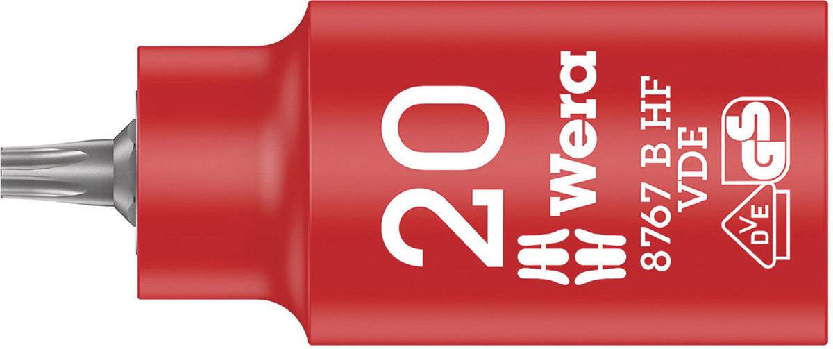 Wera Wera Werk 05004920001 TORX Nasadka trzpieniowa funkcja hold 3/8" TX 20 1 szt. 3/8" - obrazek 1