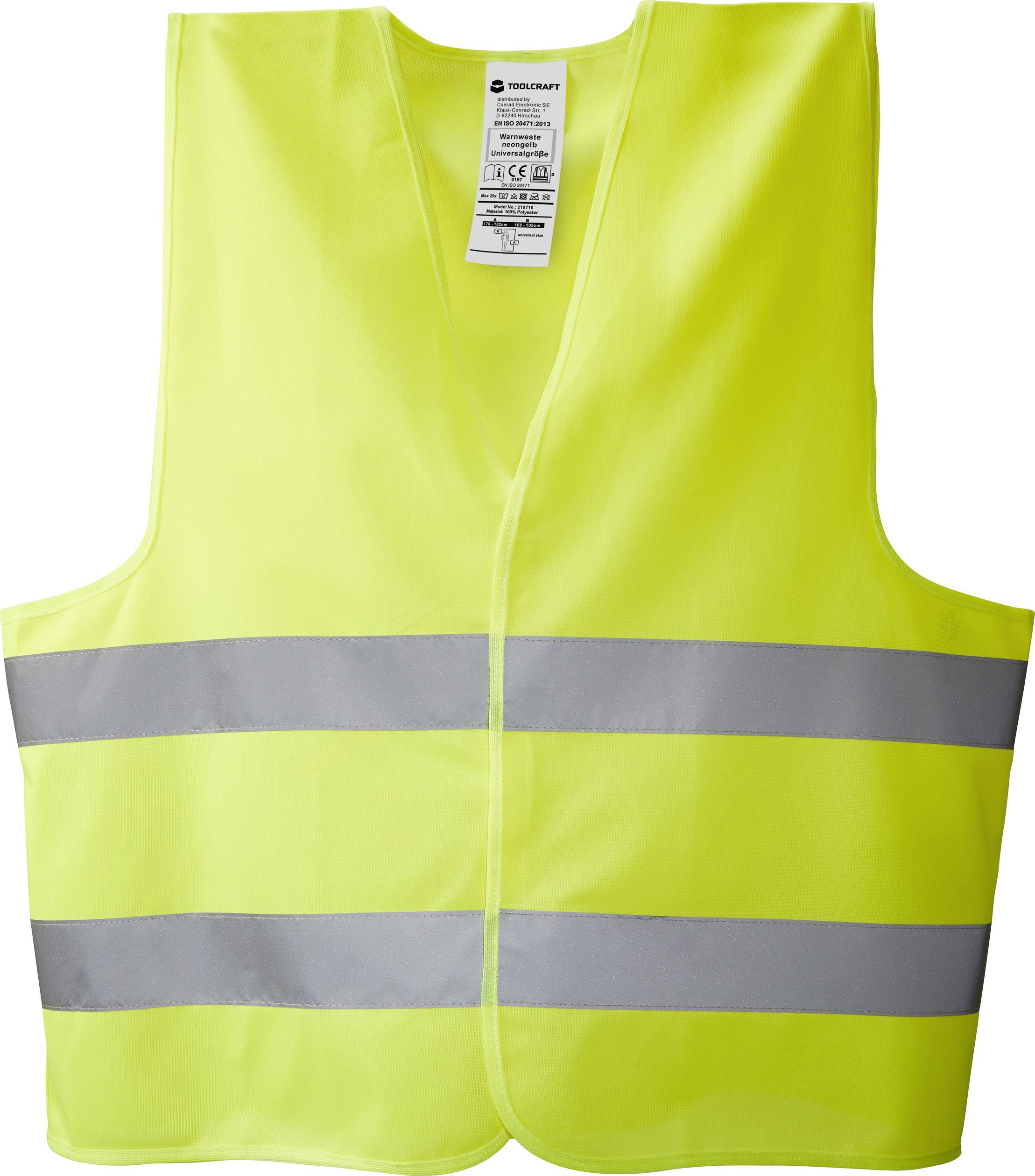 Kamizelka Kamizelka bezpieczeństwa TOOLCRAFT TO-6542478 1 szt. - obrazek 1