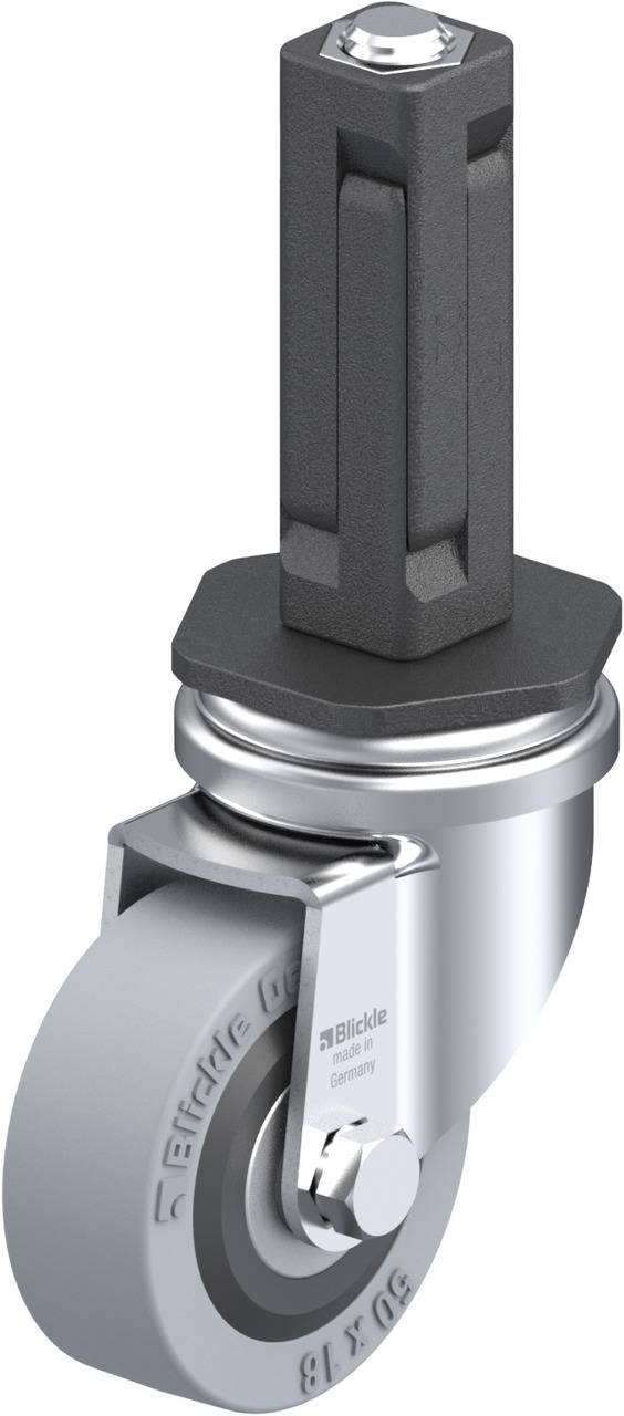 Blickle 847984 LRA-VPA 50K-EV02 Kółko skrętne Średnica koła: 50 mm Maksymalne obciążenie: 40 kg 1 szt. - obrazek 1