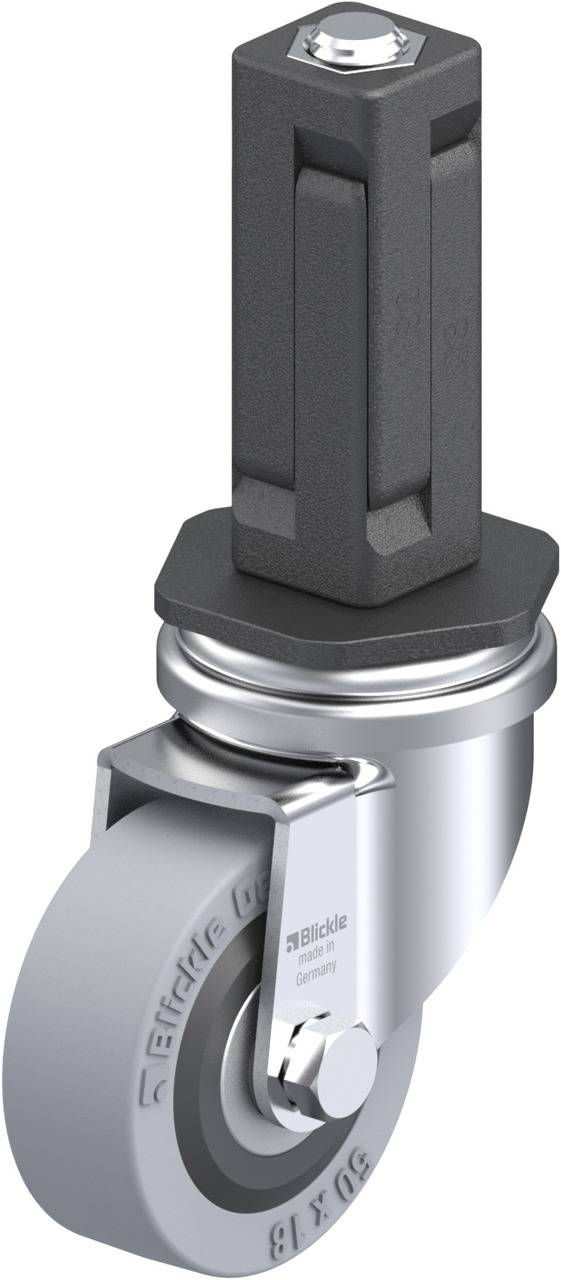 Blickle 847985 LRA-VPA 50K-EV03 Kółko skrętne Średnica koła: 50 mm Maksymalne obciążenie: 40 kg 1 szt. - obrazek 1