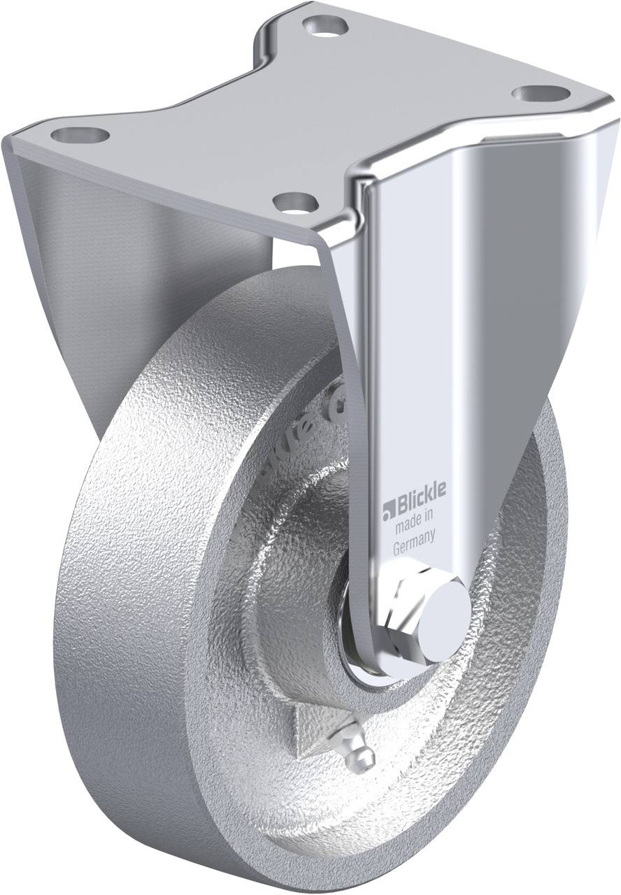Blickle 754044 BH-G 125K-1 Rolka nieprowadząca Średnica koła: 125 mm Maksymalne obciążenie: 450 kg 1 szt. - obrazek 1