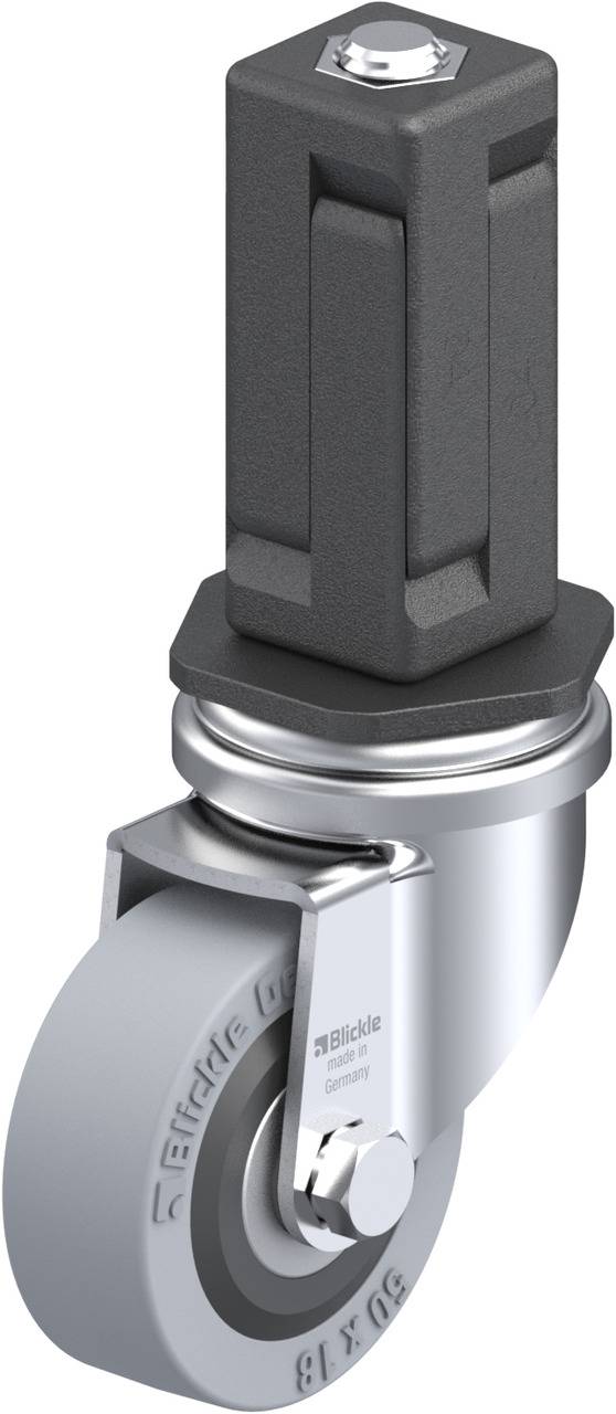 Blickle 847986 LRA-VPA 50K-EV04 Kółko skrętne Średnica koła: 50 mm Maksymalne obciążenie: 40 kg 1 szt. - obrazek 1