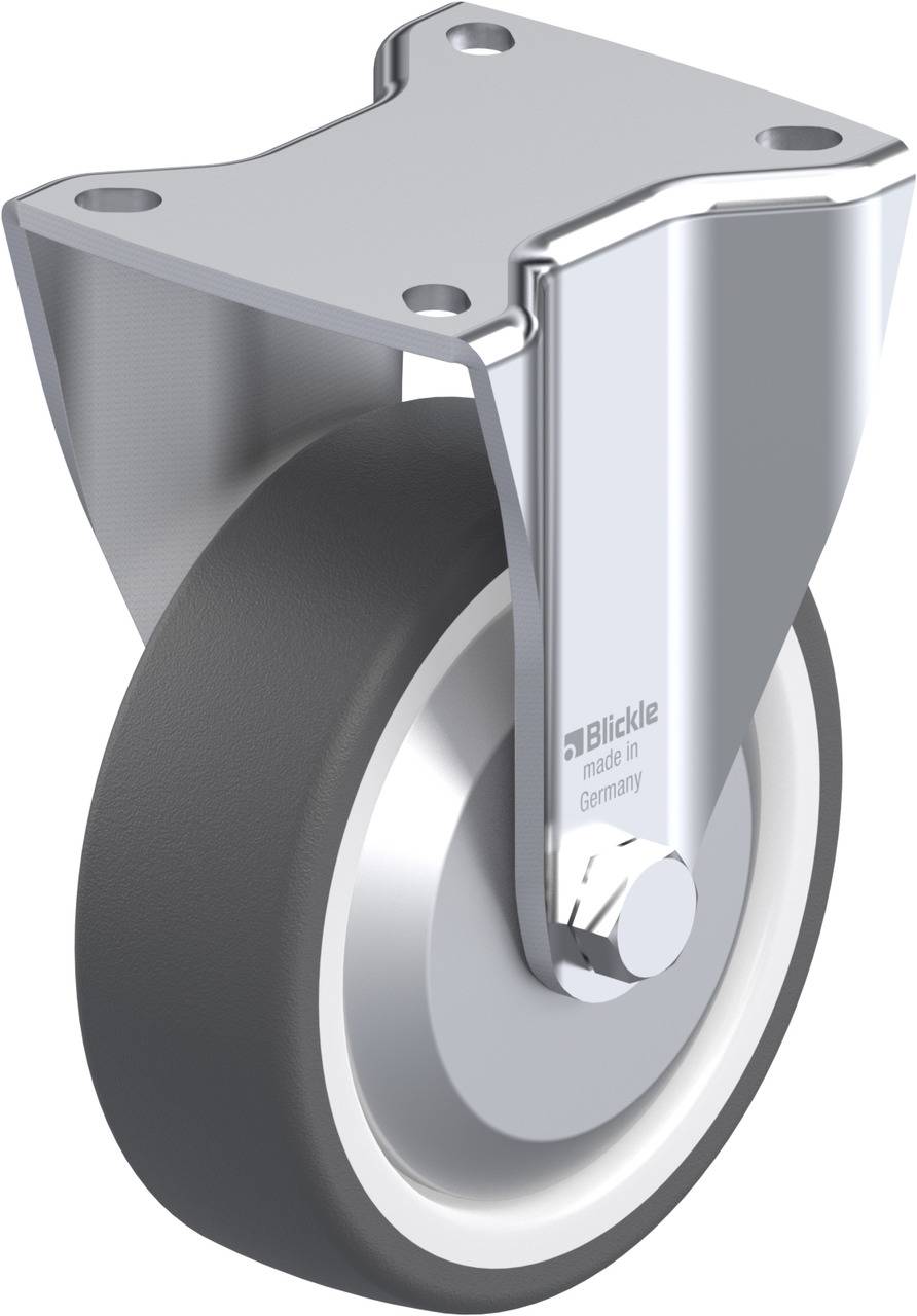 Blickle 749160 BH-POTH 125G-1-FA Rolka nieprowadząca Średnica koła: 125 mm Maksymalne obciążenie: 350 kg 1 szt. - obrazek 1